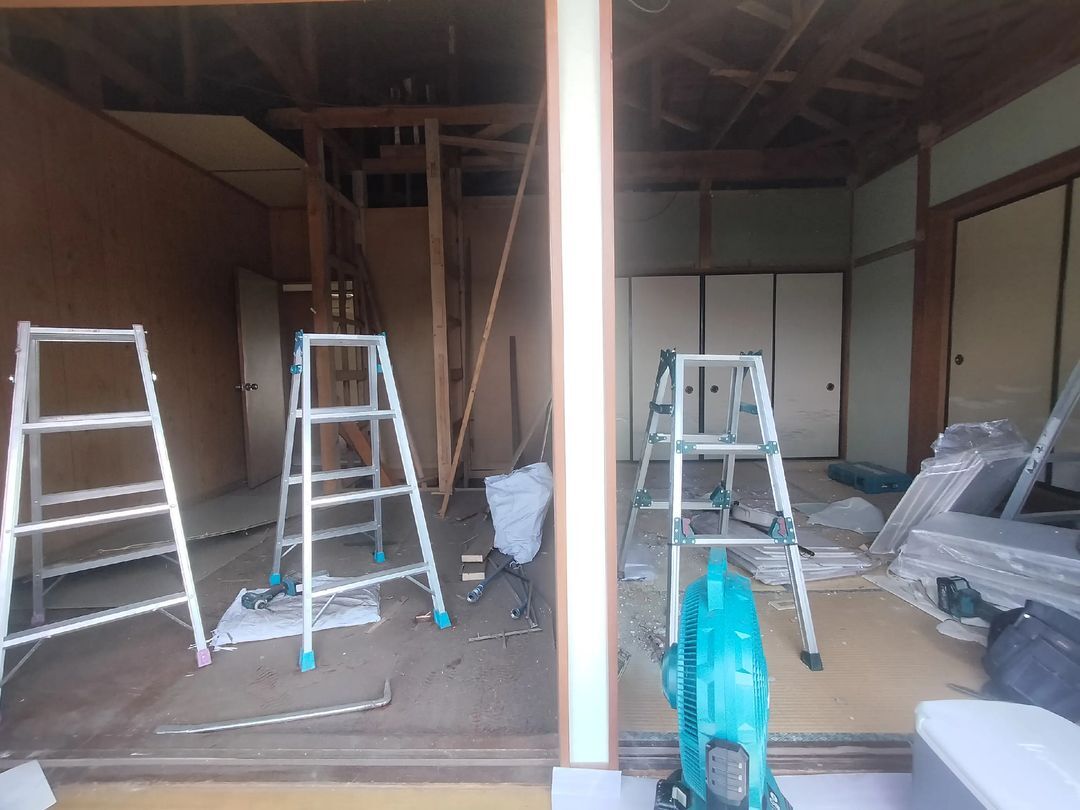 宇都宮市 和室6畳と洋室6帖を一部屋に