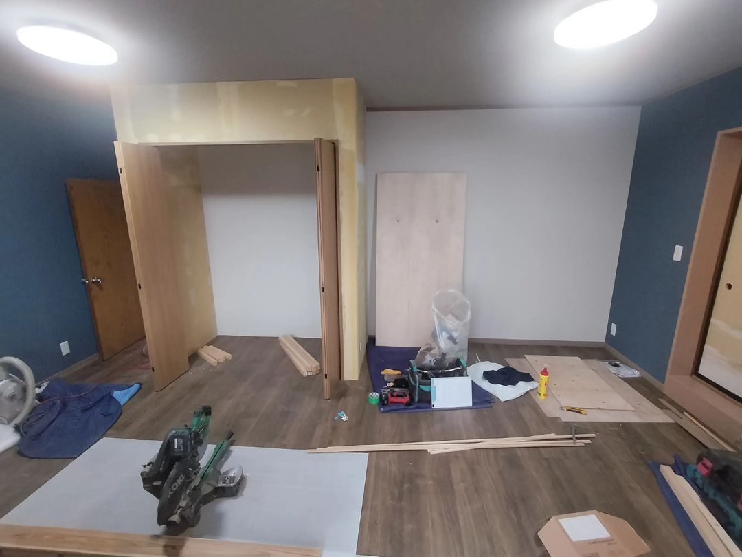宇都宮市 和室6畳と洋室6帖を一部屋に